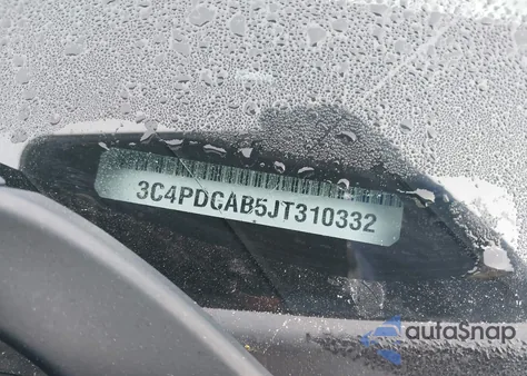 2018 Dodge Journey Se из США, поврежденный, VIN 3C4PDCAB5JT310332